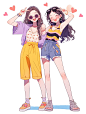 快来和你的怨种闺蜜一起唤醒夏日多巴胺