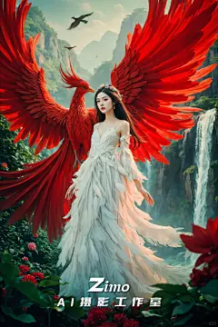 ai摄影写真，来一组凤凰的 - 小红书