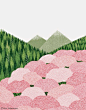 《岁月》
诗| 三毛　图| 日本插画师Ryo Takemasa

．．．．．．
岁月极美，
在于它必然的流逝。
春花、秋月、夏日、冬雪。