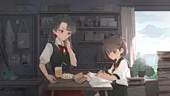 脑补的小哀与姐姐