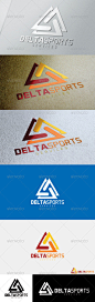 Delta Sports Services Logo - Abstract Logo Templates