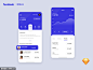 源文件-Libra facebook 数字货币app ui .sketch素材下载