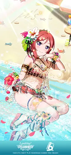 《Love Live! 学园偶像祭》6周年壁纸——西木野真姬