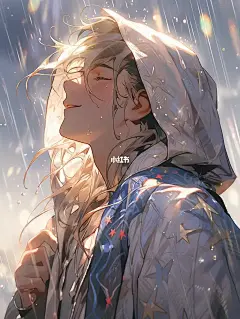 Ai男友吟诵～雨水里夹杂的阳光