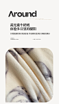 91家纺网 家纺一手货源 找家纺 （总）首尔家纺 2024新款牛奶绒轻奢宽边法式印花四件套
