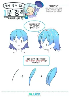 一看就会画的少女发型
.
各种女生长短头发教程
.
人物插画、漫画设计师
.
bluez ​​​​