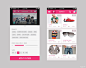 iPhone custom search filter 服装购物APP UI设计