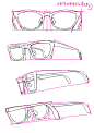 #講座 「メガネの描き方を考える。」 - toshi的漫画