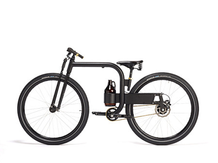 粗狂派自行车 29寸大轮胎、粗壮的黑色钢...