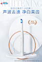佳洁士电动牙刷声波美白成人女便携防水震动自动充电式情侣小白刷-tmall.com天猫