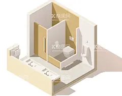 空间切面   - 源文件下载【酷图网】空间切面,社区场景,立体空间插画,立体空间,城市社区插画,城市插画,社区插画,城市街道,高楼大厦,楼房,住宅区,小区楼房,城市社区