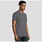 Hanes Premium Men's Short Sleeve Black Label Crew-Neck T-Shirt - image 3 of 4