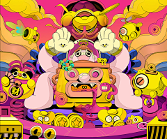 小静子zj采集到描边插画