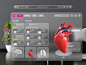 Quickdoc - 健康空间 UI 应用程序概念苹果增强现实设计 Figma glassmorphism 医疗保健产品 ios 医学现代产品空间设计空间 ui ui ux 虚拟现实视觉 os 视觉 os 设计视觉专业视觉设计