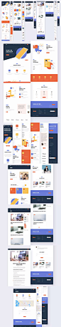 App 响应式网页模板下载[Sketch,Fig,XD]  
