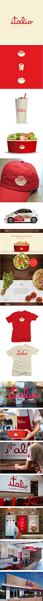 Italio Modern Kitchen Identity and Collateral by Push | #corporate #design #logo #identity #branding
