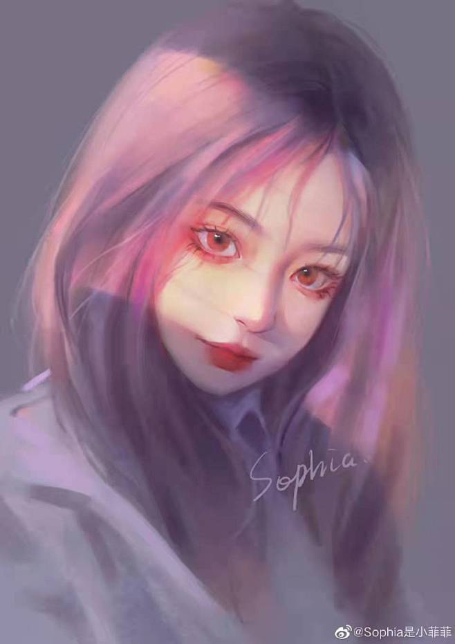 厚涂，人物