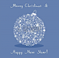 背景球玩具蓝色卡图片#圣诞贺卡##圣诞# #素材##贺卡##圣诞节##圣诞快乐# #排版#