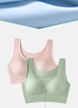 无痕内衣女无钢圈运动文胸薄款背心式大码舒适bra显小胸睡眠胸罩-tmall.com天猫