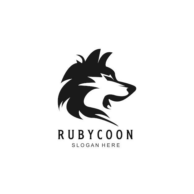 狼头标志logo矢量图设计素材