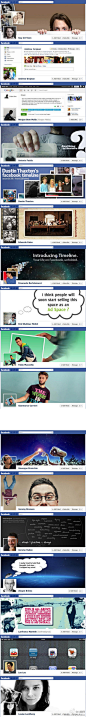 40个创意Facebook个人主页设计欣赏