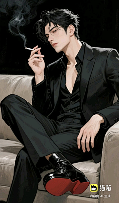吊儿郎当的马口童鞋采集到Suit man