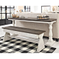 Set of 2 Braelow Dining Room Table and Bench Brown - Signature Design by Ashley : Free shipping on orders of $35+ from Target. Read reviews and buy Set of 2 Braelow Dining Room Table and Bench Brown - Signature Design by Ashley at Target. Get it today wit