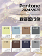 潘通2024_2025秋冬流行色_1_中泰针织_来自小红书网页版
