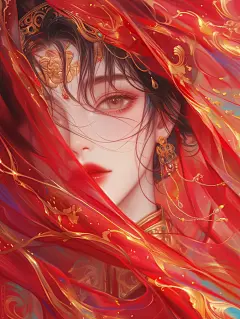 古风人像｜红妆 - 小红书