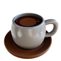 Hot Coffee 3D Icon