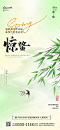 地产惊蛰海报-源文件