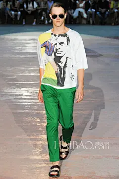 挥别蓝衣军团不忘亚平宁荣耀！Antonio Marras 2015春夏男装秀，海报时尚网亲临2015春夏米兰男装周_第10页_Antonio Marras