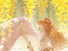 仙境奇缘-tendy_插画,森女_涂鸦王国插画