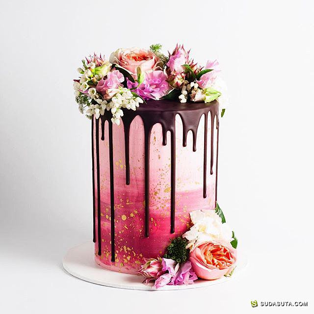 Cake Ink 蛋糕与花