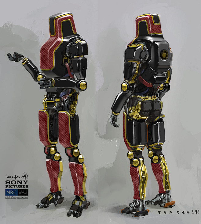 ‘Elysium’ droids by ...