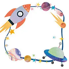 小贴士边框手绘边框手帐边框卡通边框可爱相框素材