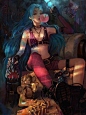 Hair down Jinx