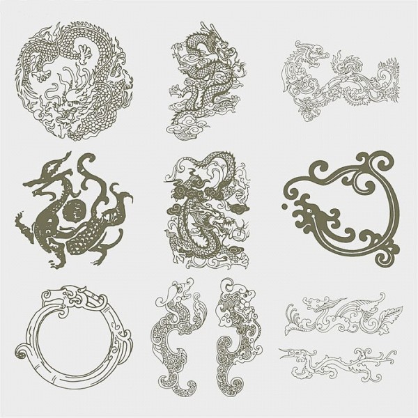 中国纹样 希望对不认识纹样的设计师们有所...