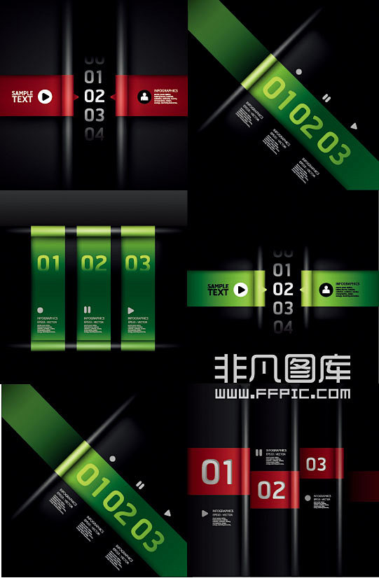 黑色底纹数字字母背景矢量图下载-非凡图库