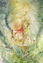 Shadowscapes - The Art of Stephanie Law : Stephanie Law - watercolor painter, botanical illustrator and artist of fantastical dreamworld imagery.