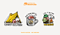 camping cartoon Character Character design  Digital Art  Drawing  IP monkiddo stamp