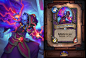 Hearthstone - Сrystalweaver, Arthur Gimaldinov : Illustration made for Hearthstone for the Mean Streets of Gadgetzan.<br/>© 2016 Blizzard Entertainment
