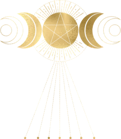 【米图网-52mitu.com】质感 金色 魔法 线条 太阳 恒星 塔罗牌 插图 纹理 卡片 星辰 月亮 神秘 北欧 神话塔罗牌