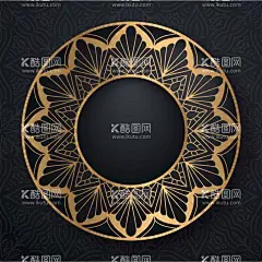 金色古典花纹   - 源文件下载【酷图网】金色古典花纹,黑色背景,典雅,复古,艺术,装饰,民族风花纹,花纹背景,图案样式,欧式,古典