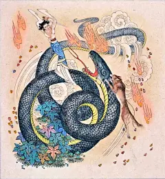 著名国画家、连环画家-项维仁和他的工笔重彩仕女画-今日头条