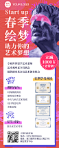 美术艺考春季开学季招生长图