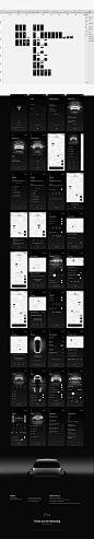 47UI界面整套APP风格Tesla Autopilot Level 5 Autonomous Car Control App  By 2019 Tesla drivers would be able to sleep in Tesla. Musk one-upped that a few months lat