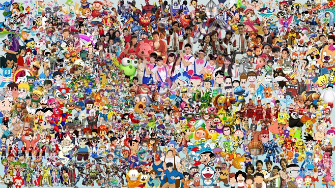 动画片回忆人物大全-花瓣网