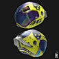 VR46 Winter Space Test Helmet 2055, Nelson Tai : Space helmet design inspired from one of my fav Rossi helmet - Sepang Winter Test 2015