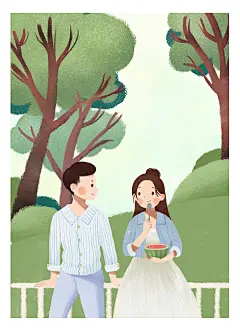 「我的恋爱日常！唯有爱和西瓜不可辜负」主题插画教程（结尾附笔刷） - 优优教程网 - 自学就上优优网 - UiiiUiii.com : 关于教程 — 炎炎夏日，唯有爱和西瓜不可辜负，这一次的教程来教大家一个简单的夏日小清新风格插画，从打型到上色的方式都很简单，非常适合初学者来学习，其中的思路和步骤希望大家可以认真理解，活学活用。 如果你想学习插画，想要摆脱自学烦恼，可以参加优设基础训练营的手绘课哦，详情可以私信微博 @优设基础训练营 了解~   效果图 — 写在前面： 草稿 — 这一步决定大的人物动态和场
